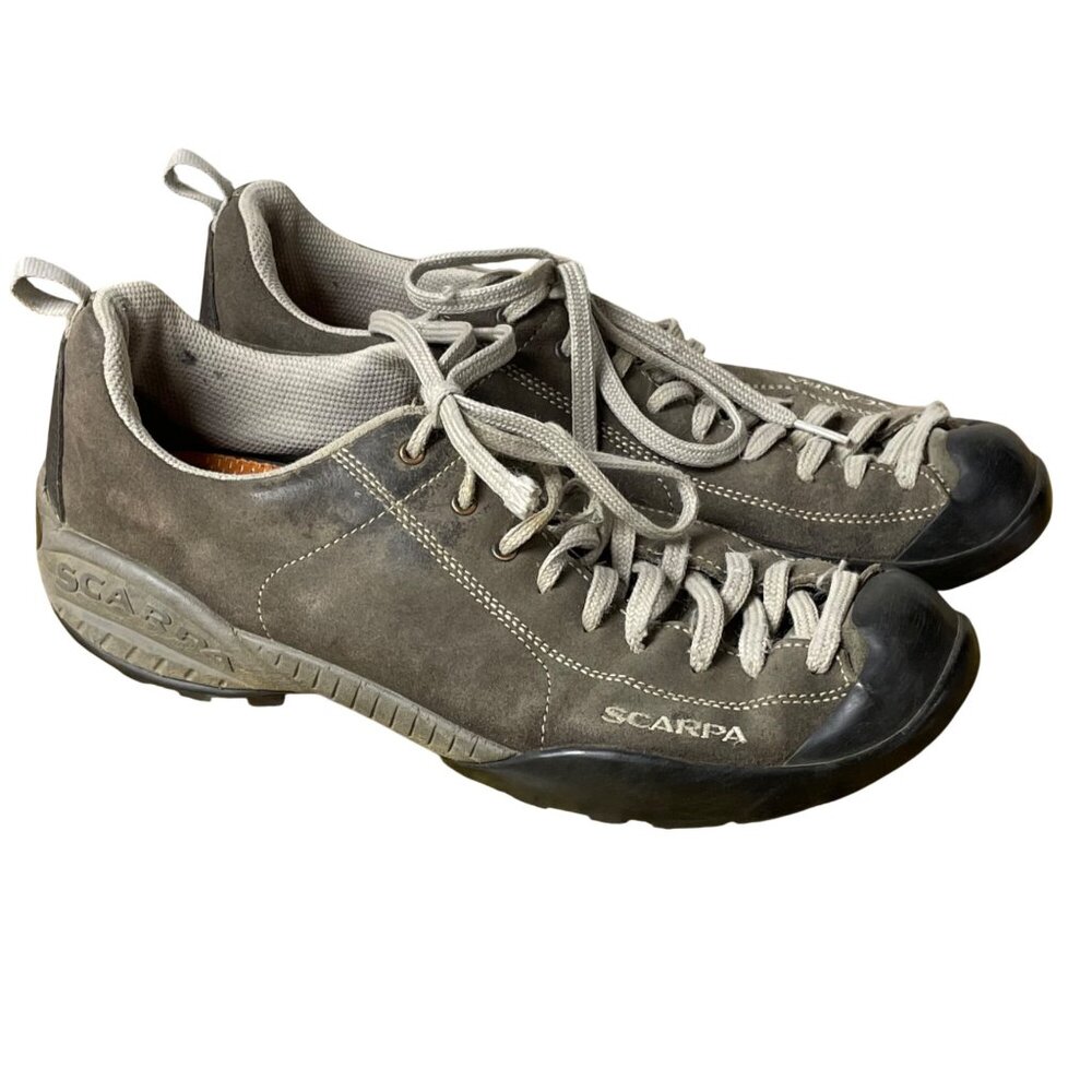 Scarpa Mojito Suede Lace Up Sneakers Sz 43.5 (EU) Hiking Outdoor Climbing Vibram
